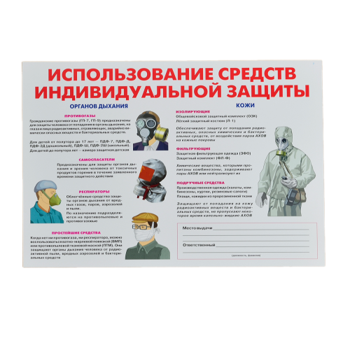 Комплект плакатов 'Уголок гражданской защиты' (А3)