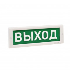 Светоуказатель Кристалл-220 (220В) ПОДКЛЮЧЕНИЕ ПОЖАРНОЙ ТЕХНИКИ (красный фон)