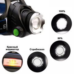 Фонарь FOCUSray 1058 налобный ZOOM