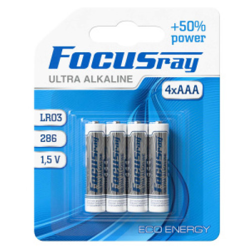 Батарейка FOCUSray LR03/BL4 Ultra Alkaline ААА 1/12/144 (4 шт)