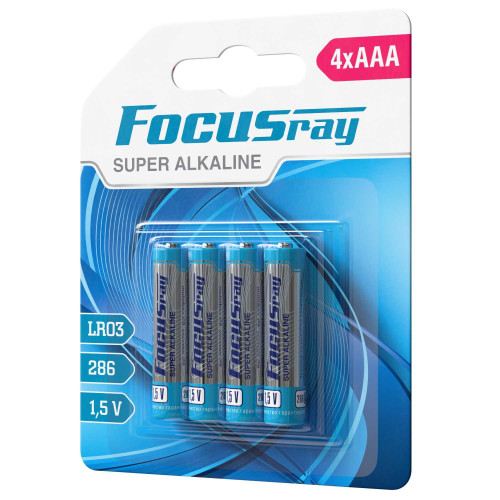 Батарейка FOCUSray LR03/BL4 Super Alkaline 1/12/144