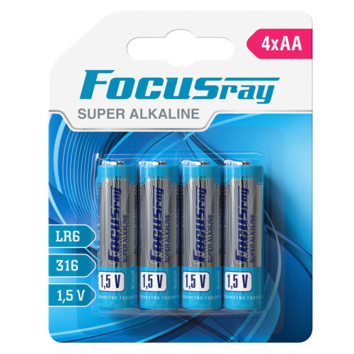 Батарейка FOCUSray LR6/BL4 Super Alkaline 1/12/144