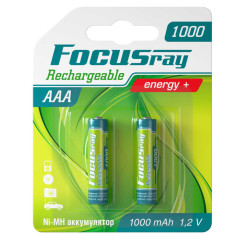 Аккумулятор FOCUSray 1000 mAH AAA 1/12/144