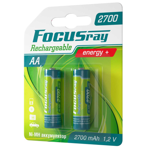 Аккумулятор FOCUSray 2700 mAH AA 1/12/144