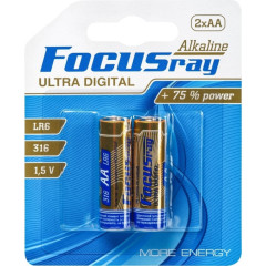 Элемент питания FOCUSray ULTRA DIGITAL LR6 BL2 (2/24/288) АА (1 шт.)