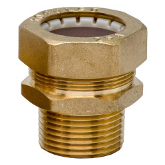 Фитинг (муфта) труба - наружная резьба (папа) BC25 25х1 Kofulso