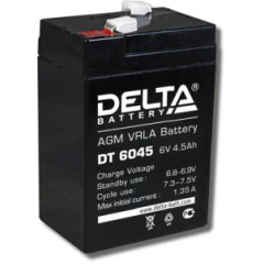 Аккумуляторная батарея DT 6045 (6В. 4,5Ач) 70х47х107мм